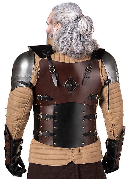 Larp Female Armor the Witcher Cosplay BROWN, Costume, Leather Armor Props  Medieval Fantasy 